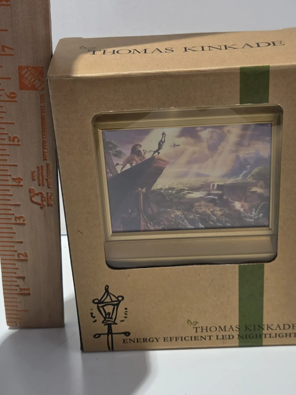 Thomas Kinkade Nightlight The Lion King Simba Pride Rock LED NEW IN BOX
